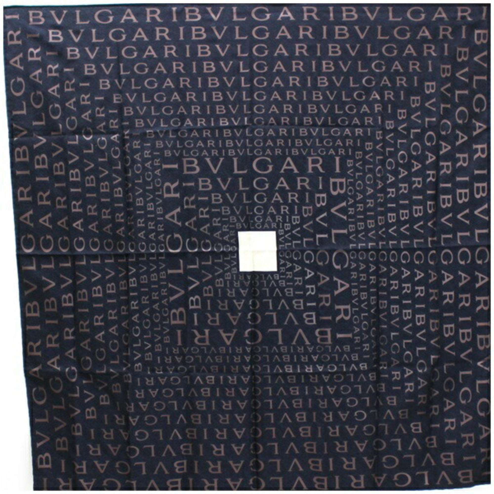 Bvlgari Mania Silk Scarf Muffler Pattern Black BVLGARI | Ladies