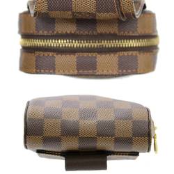 LOUIS VUITTON Louis Vuitton Jeronimos Waist Pouch Body Bag Shoulder Damier Ebene N51994 CA1097