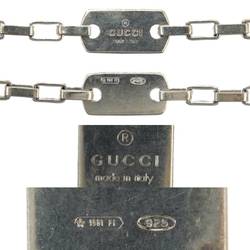 GUCCI Gucci G motif pendant necklace SV925