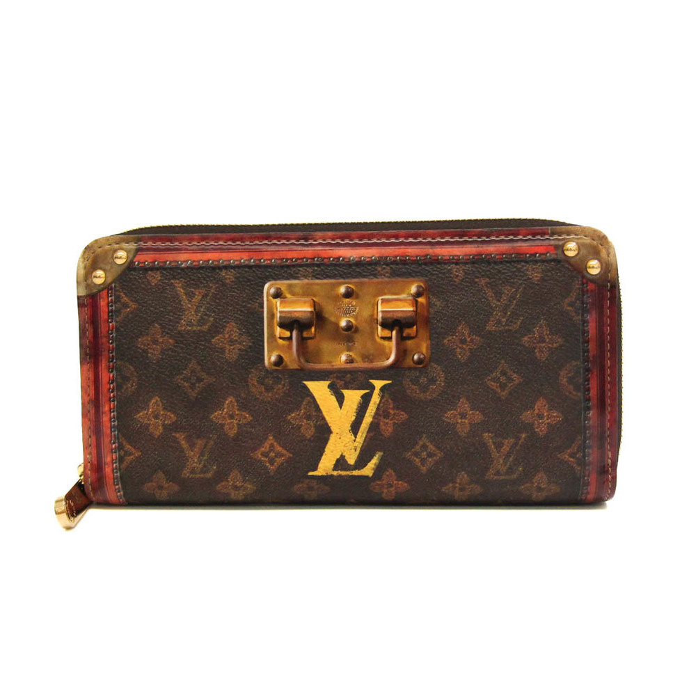 Louis Vuitton Monogram Zippy Wallet Trunk Time M52746 Women,Men Monogram  Long Wallet (bi-fold) Brown | eLADY Globazone