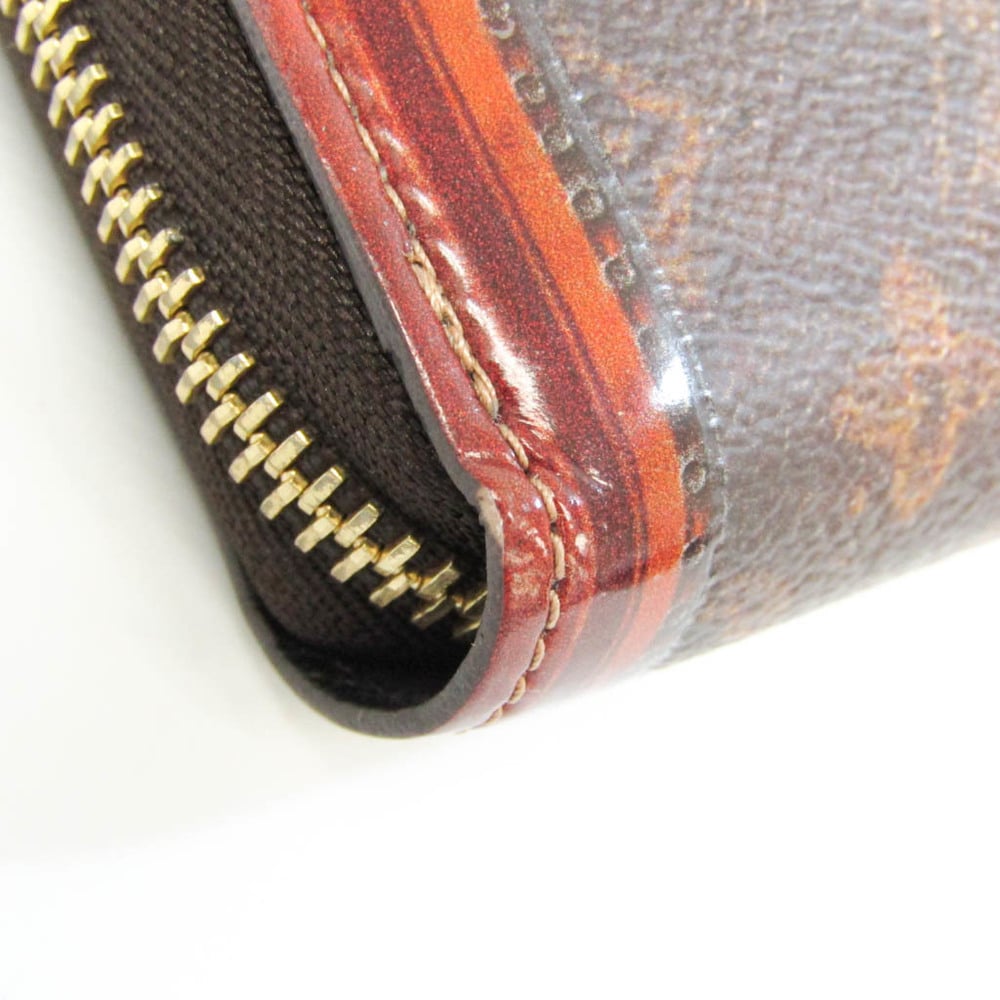 Vintage Louis Vuitton Wallet Bi Fold Brown Leather