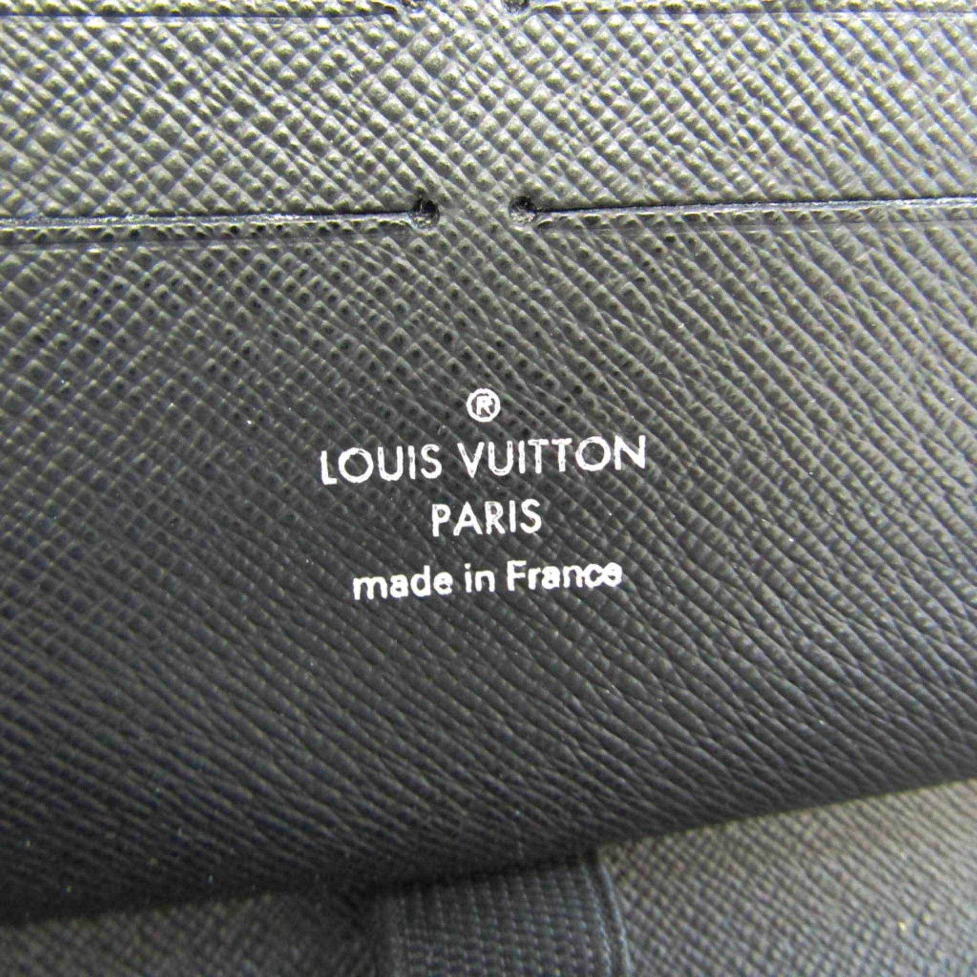 Louis Vuitton Epi Zippy Organizer M63852 Men's Epi Leather Long Wallet (bi-fold) Noir