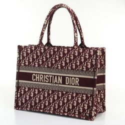 Christian Dior Book Tote Medium Bag M1296 ZRIW Canvas Women's