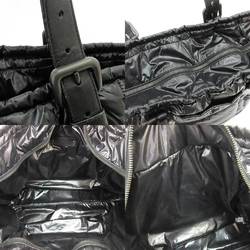 Bottega Veneta Bag Spinnaker Tote Dark Gray Semi-Shoulder Men's Women's Nylon x Leather BOTTEGAVENETA