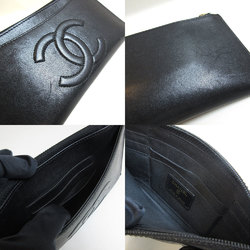 Chanel wallet card case & black long CHANEL