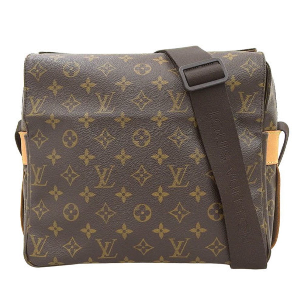 LOUIS VUITTON Louis Vuitton Monogram Naviglio SPO Shoulder Bag M50205 Brown