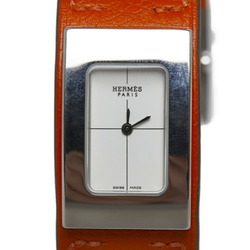 Hermes Scherche Midi Watch CM1.210 Quartz White Dial Stainless Steel Women's HERMES