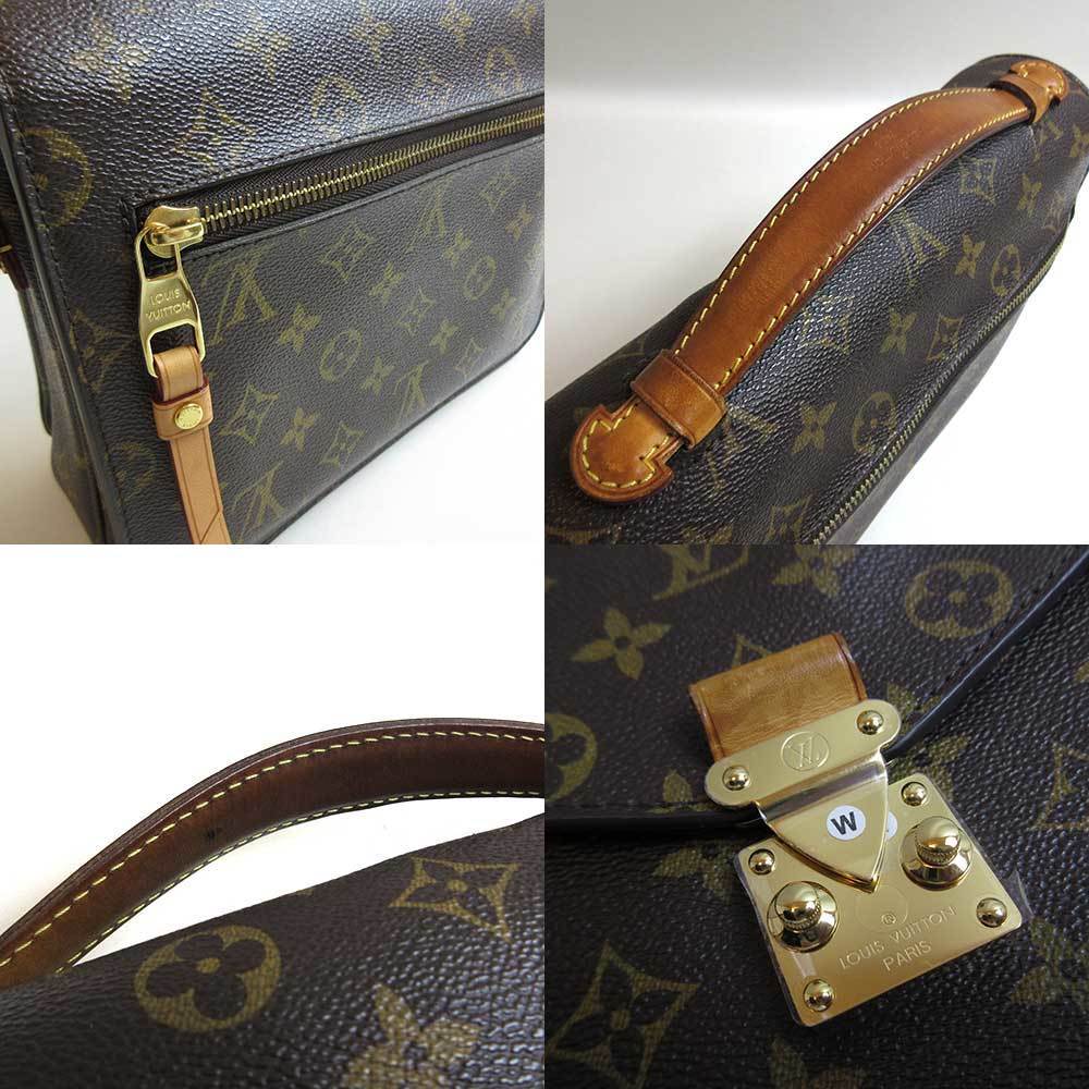 Louis Vuitton Monogram Pochette Metis MM 2WAY Shoulder Bag Hand M44875  LOUISVUITTON