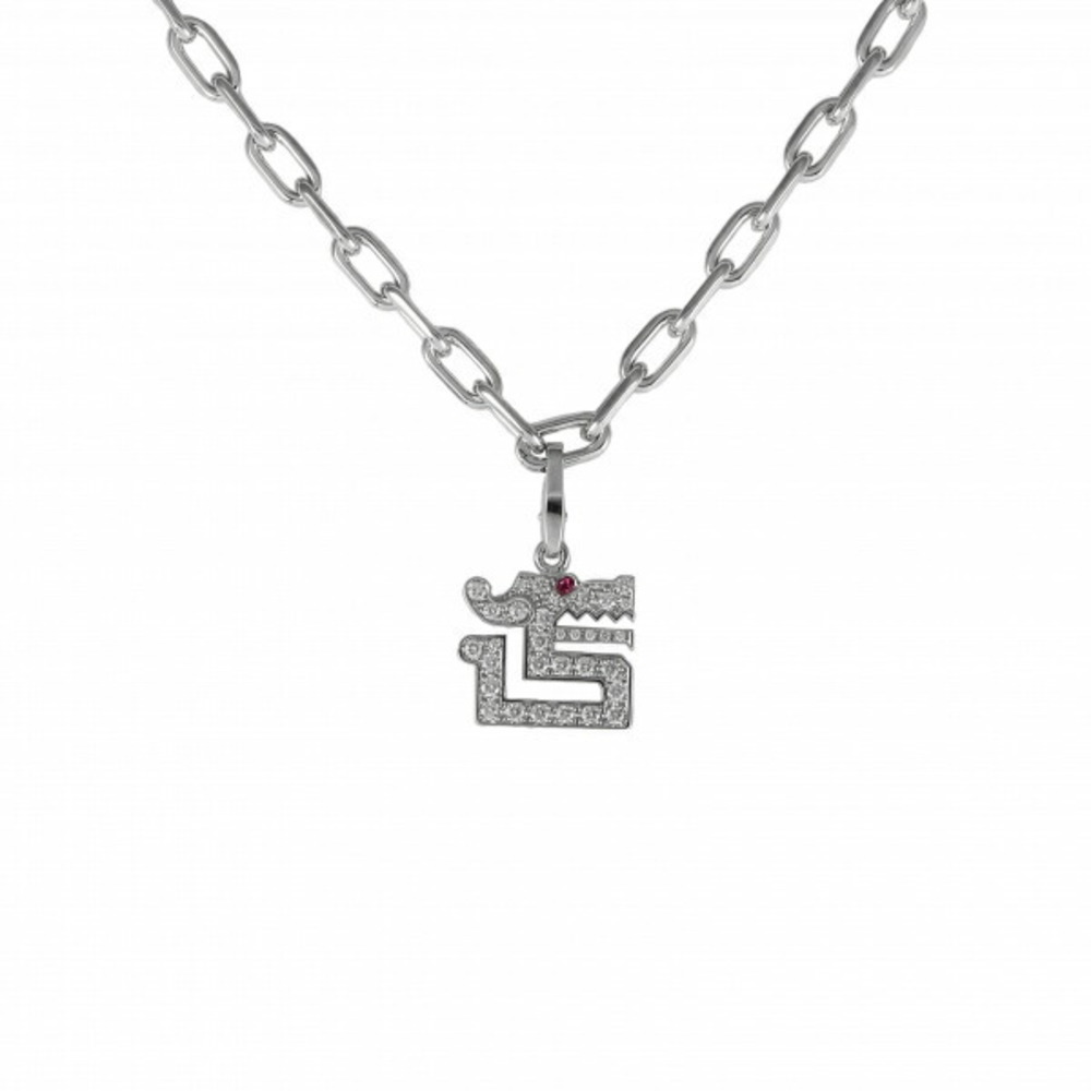 Louis Vuitton Pendantif Empreinte Necklace K18Wg Q93675