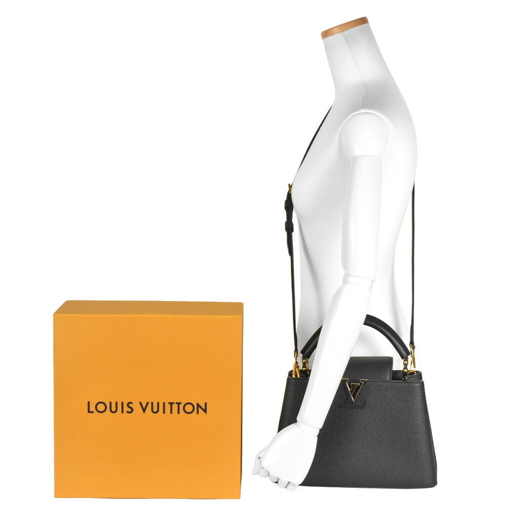 Louis Vuitton - Pre-Owned Capucines BB Handbag - Women - Leather - One Size - Black