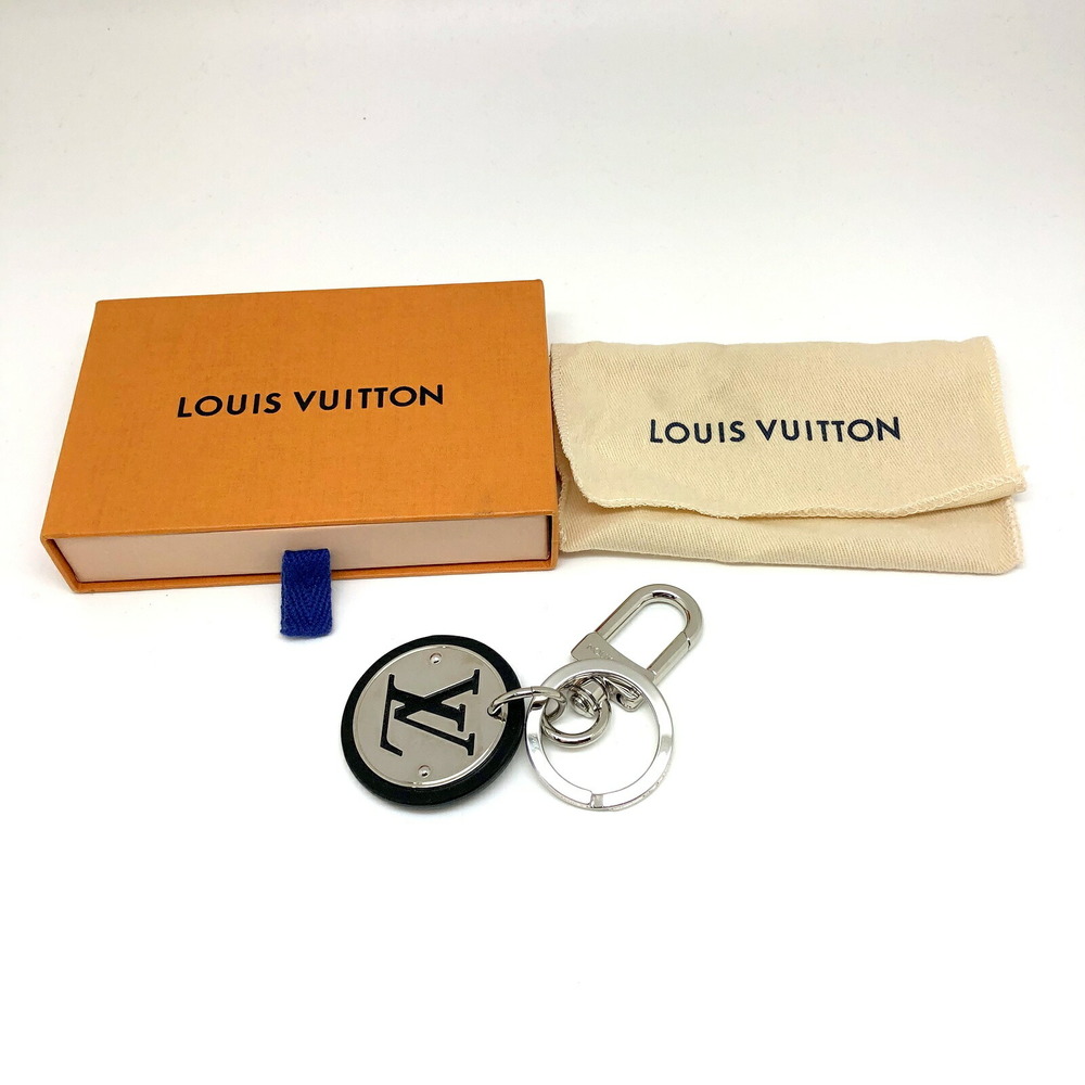LOUIS VUITTON Louis Vuitton Portocre LV Circle Charm Key Ring