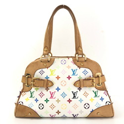 Louis Vuitton Handbag Claudia Bron Shoulder M40193 Monogram Multicolor  Canvas White Ladies LOUIS VUITTON