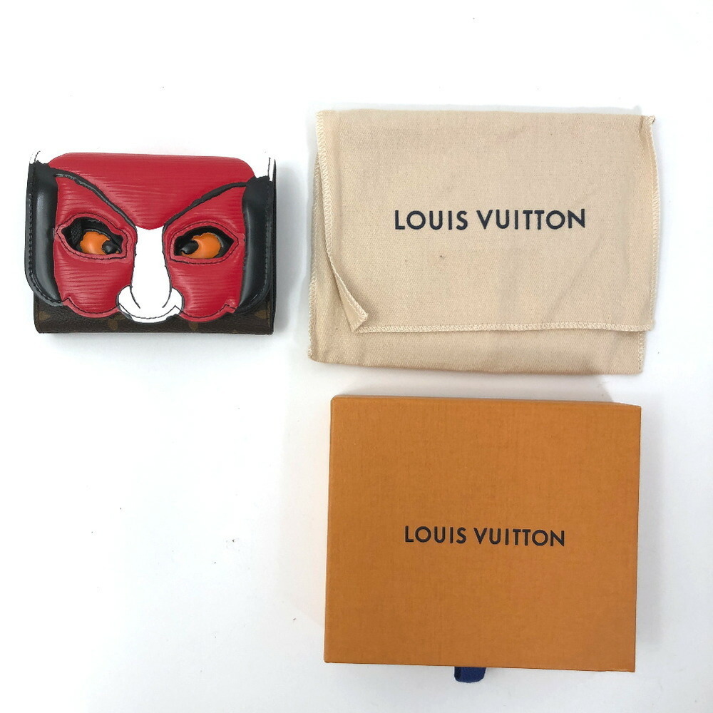 Louis Vuitton Trifold Wallet Yamakansai Kabuki Portefeuille Victorine  M67257 Monogram Canvas Brown Men's LOUIS VUITTON