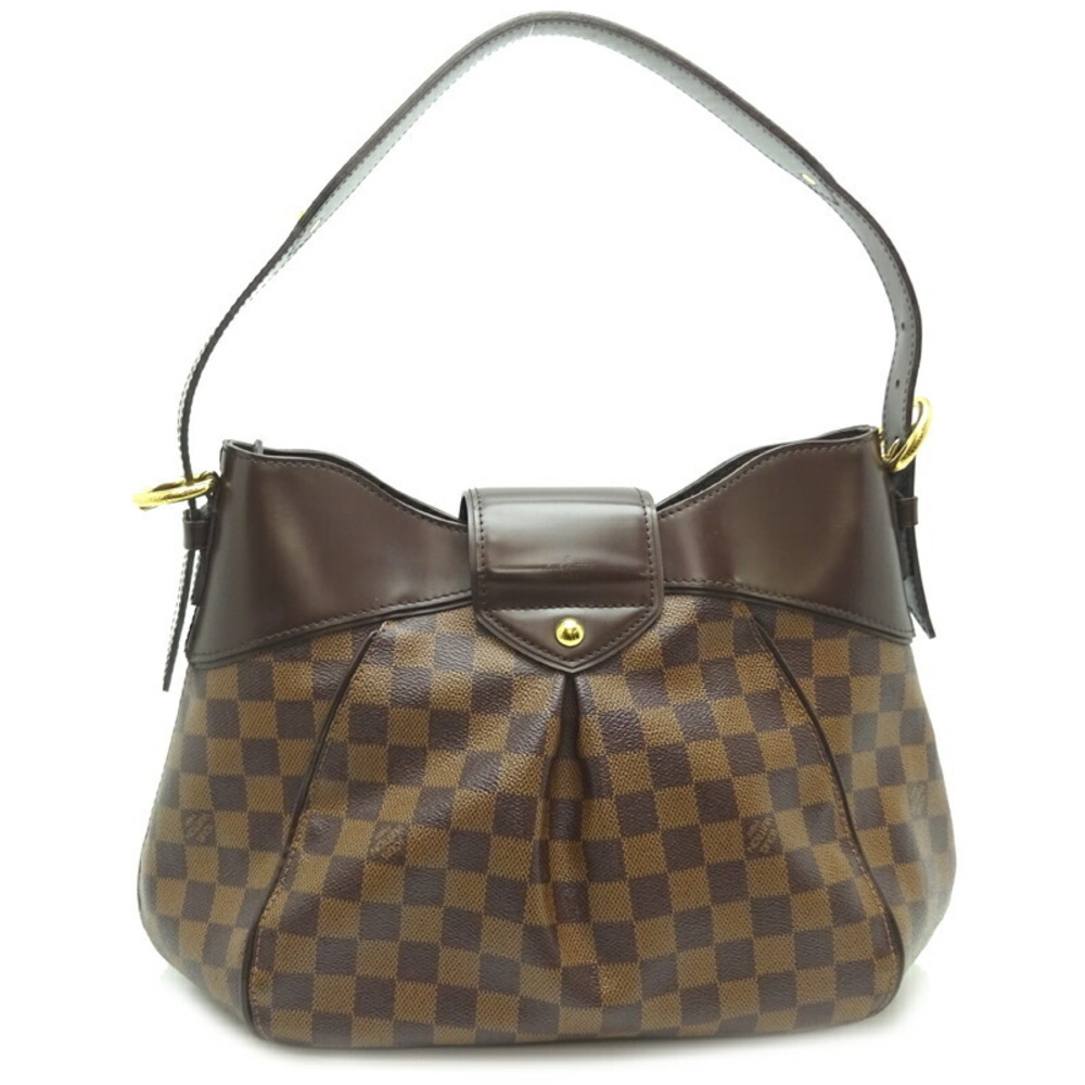 Authentic Louis Vuitton Damier Sistina MM Shoulder Hand Bag N41541