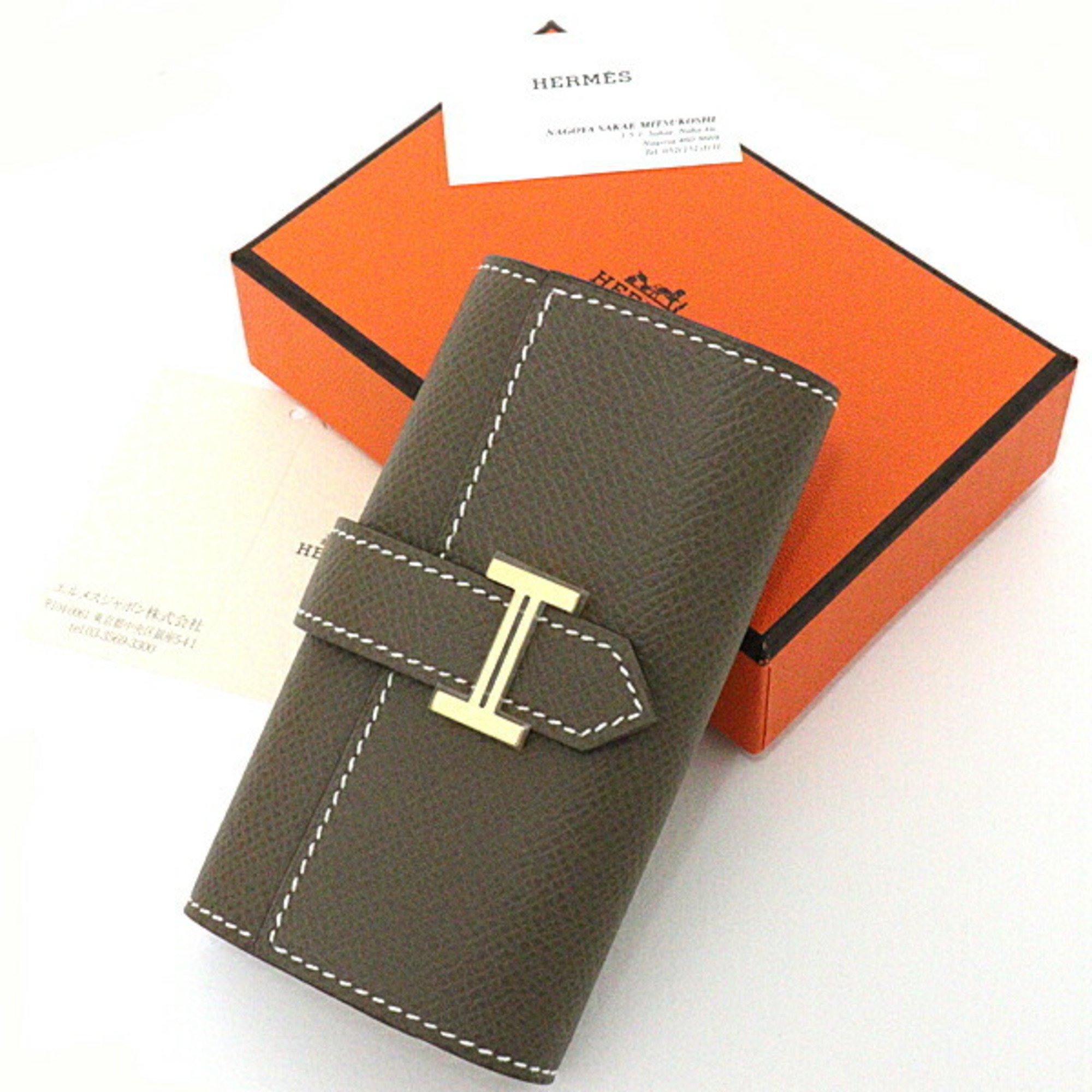 Hermes HERMES Bearn 4 consecutive key case Vo Epson Z engraved Etoub