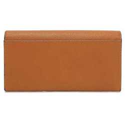 Loewe folio long wallet orange anagram grain leather LOEWE ladies