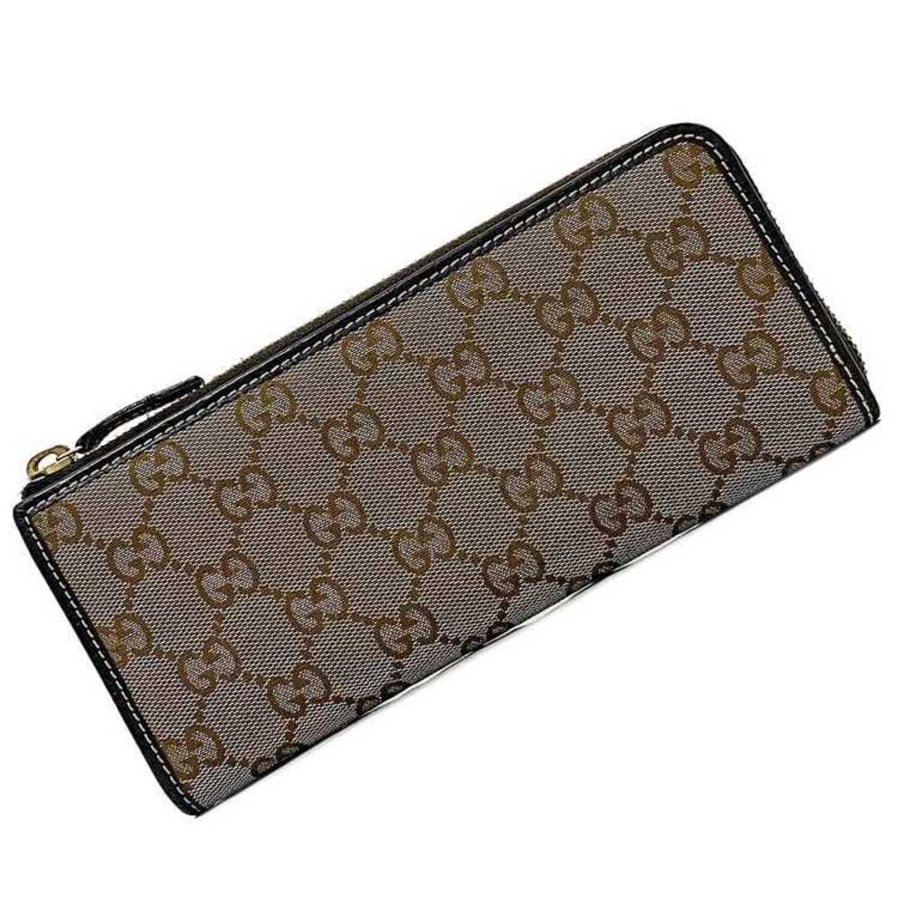 Gucci Men's Off White Leather Bi-fold Wallet with GG Logo