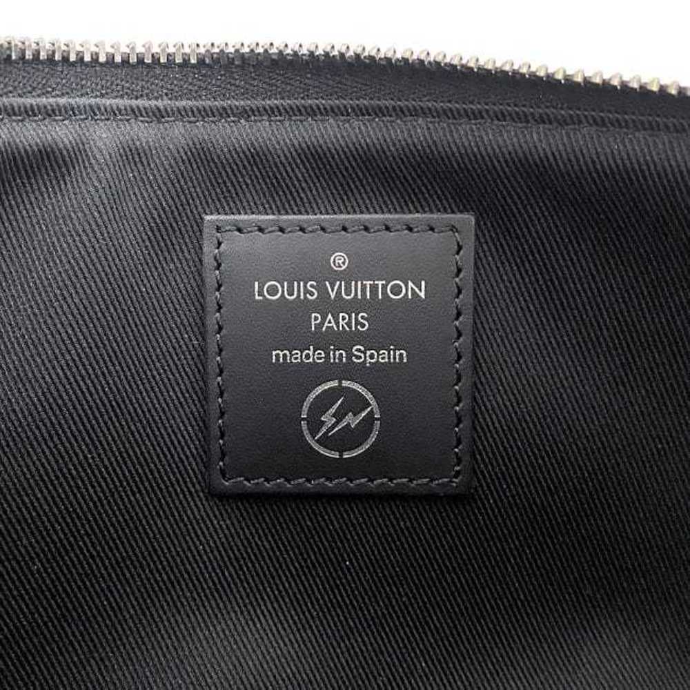 Buy Free Shipping Louis Vuitton Pouch Fragment iPhone Black Gray