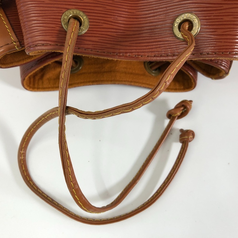 Louis Vuitton Shoulder Bag Noe M44003 Epi Leather Brown Women's LOUIS  VUITTON