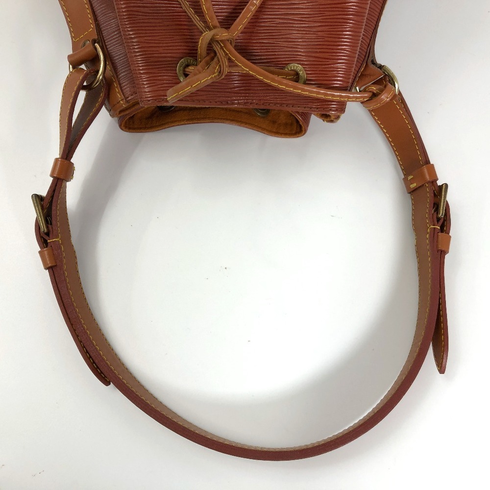 LOUIS VUITTON NOE Drawstring Shoulder Bag Purse Epi Leather M44003