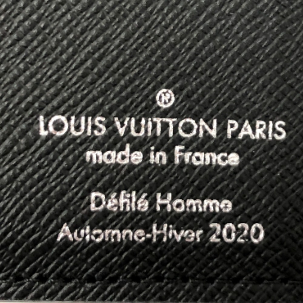 Louis Vuitton Bifold Wallet Portefeuille Multiple M80171 2021 SS Collection  Virgil Abloh Damier Distorted Men's LOUIS VUITTON