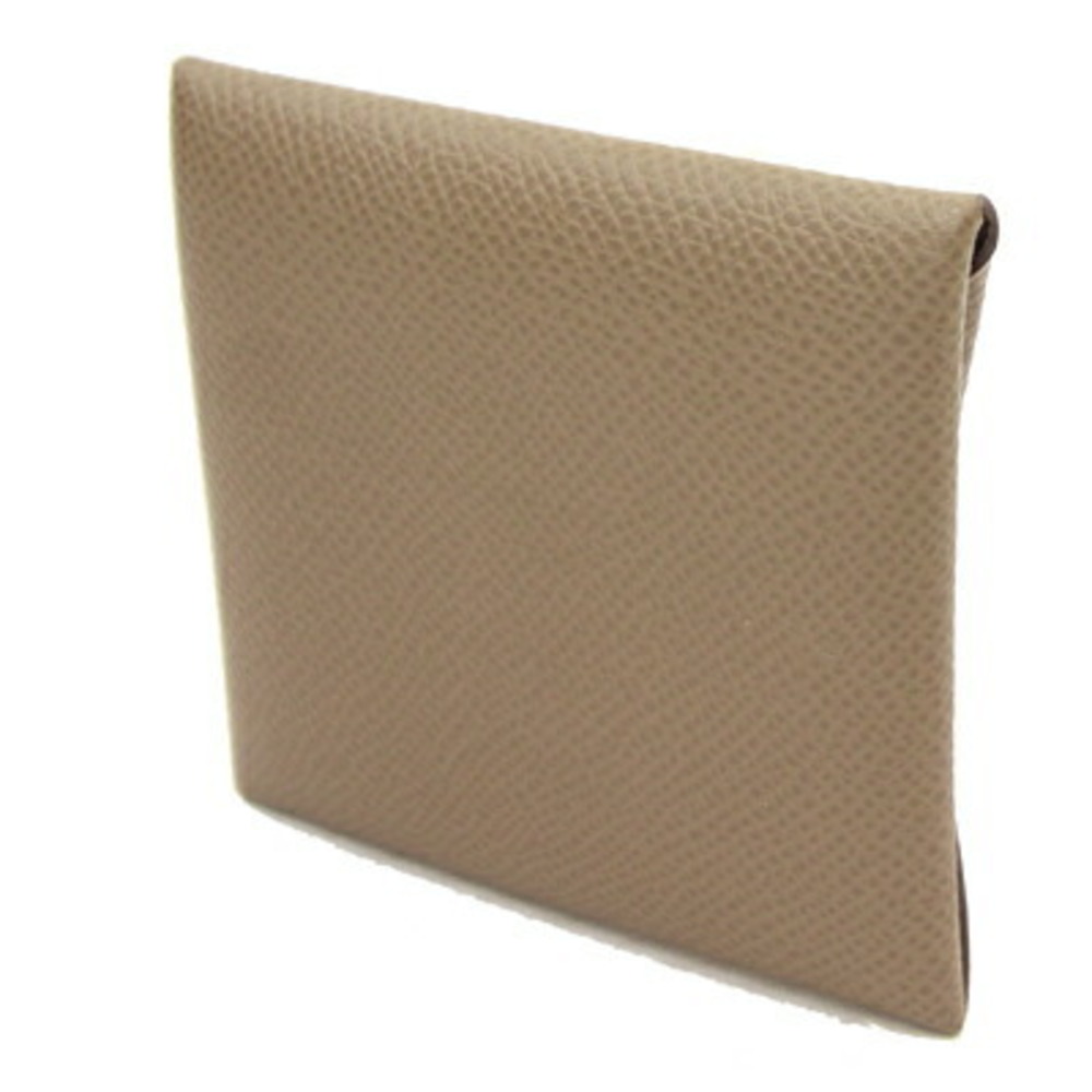 Hermes Chocolate Epsom Bastia Coin Pouch