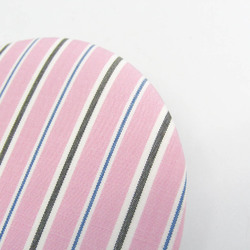 Balenciaga 3 Types Set Cotton Striped Pattern Canvas,Metal Ball Stud Earrings Multi-color,Pink,Silver