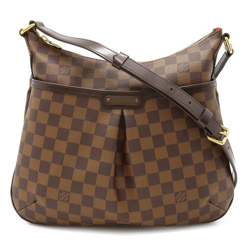 LOUIS VUITTON Damier Ebene Bloomsbury GM Shoulder Bag