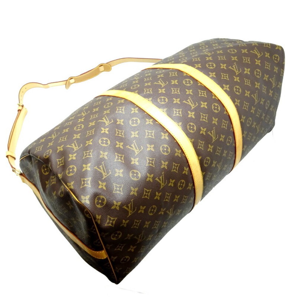 Louis Vuitton Keepall Bandouliere 60 Women's and Men's Boston Bag M41412  Monogram Ebene (Brown)