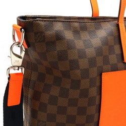 LOUIS VUITTON Louis Vuitton Damier Challenge Cover Tote Bag Large Shoulder  Orange N41243