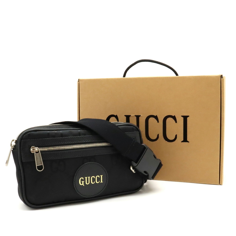 GUCCI: Off The Grid shopping bag in GG Supreme nylon - Black