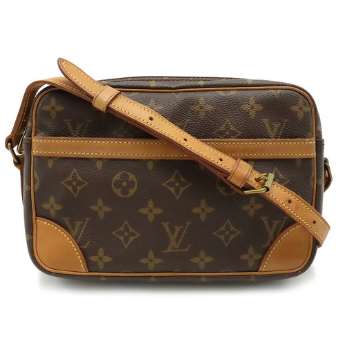 Authentic Louis Vuitton Monogram Trocadero 23 Shoulder Cross Bag M51276 LV  1134G