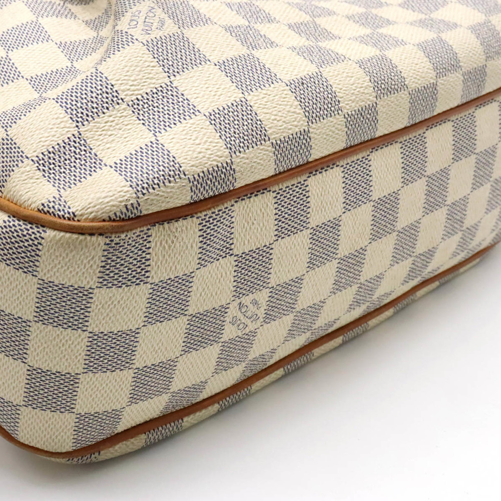 LOUIS VUITTON Damier Azur Siracusa PM Shoulder Bag N41113 LV Auth