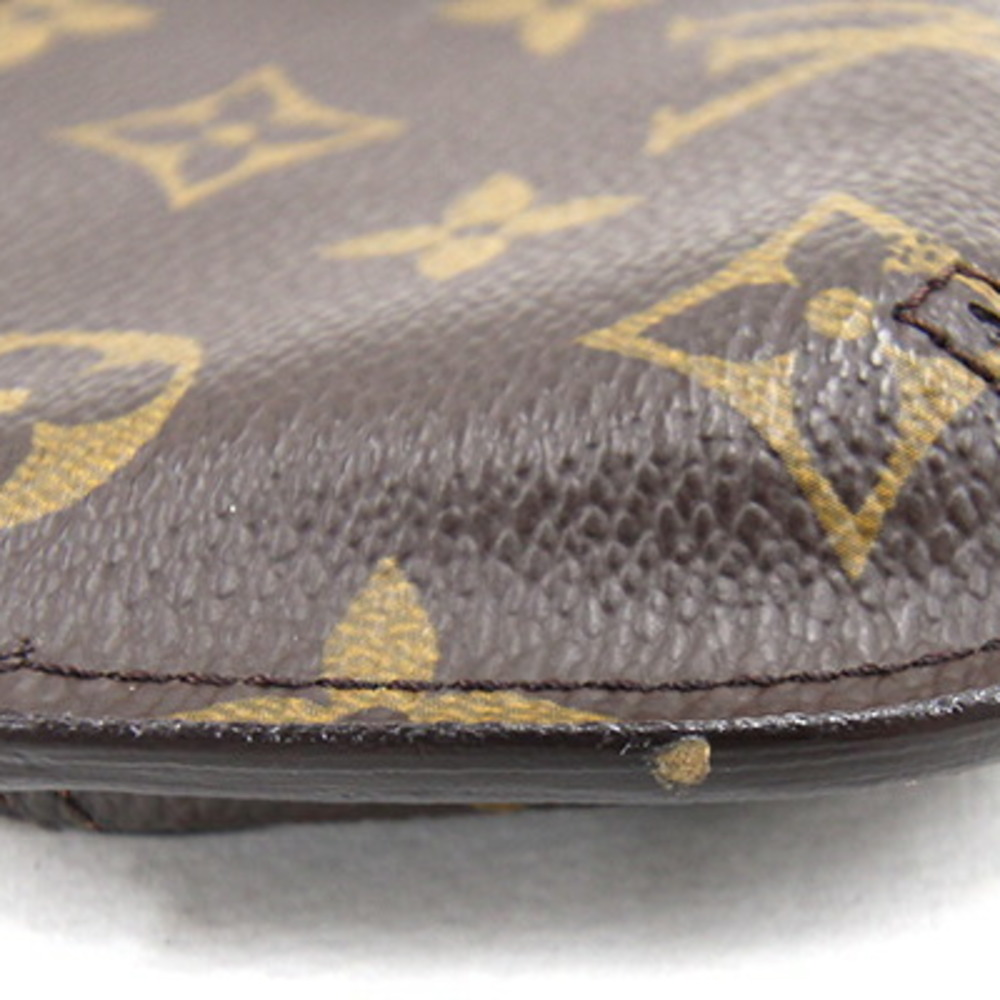 Louis Vuitton Coin Case Monogram Malt Monet Schilling M60025 Purse