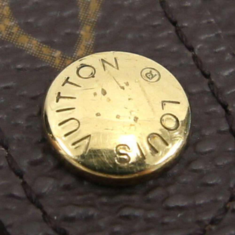 Louis Vuitton Bifold Wallet Monogram Porte Monet Bier Viennois