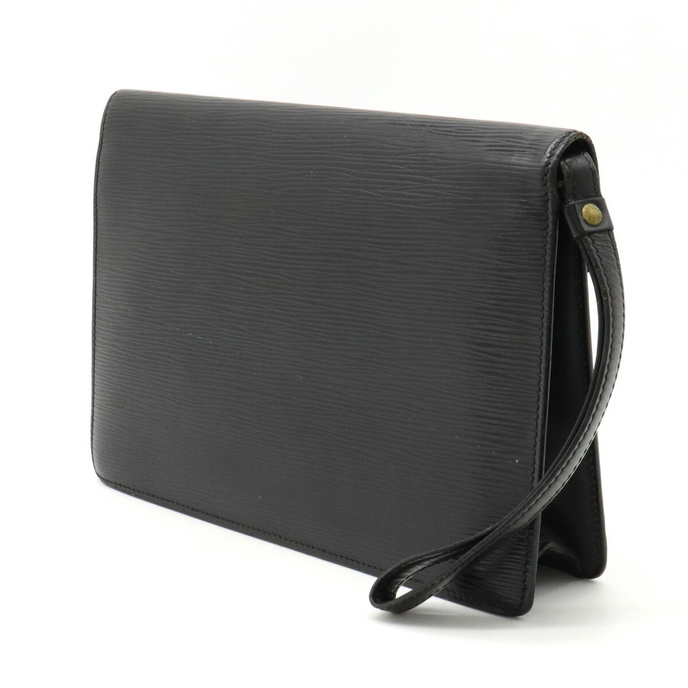 Louis Vuitton, Bags, Louis Vuitton Epi Pochette Sellier Dragonne Clutch  Bag M5262 Black