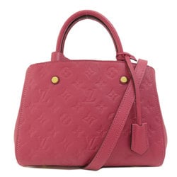 Louis Vuitton Montaigne BB Rose Handbag Amplant Ladies LOUIS VUITTON