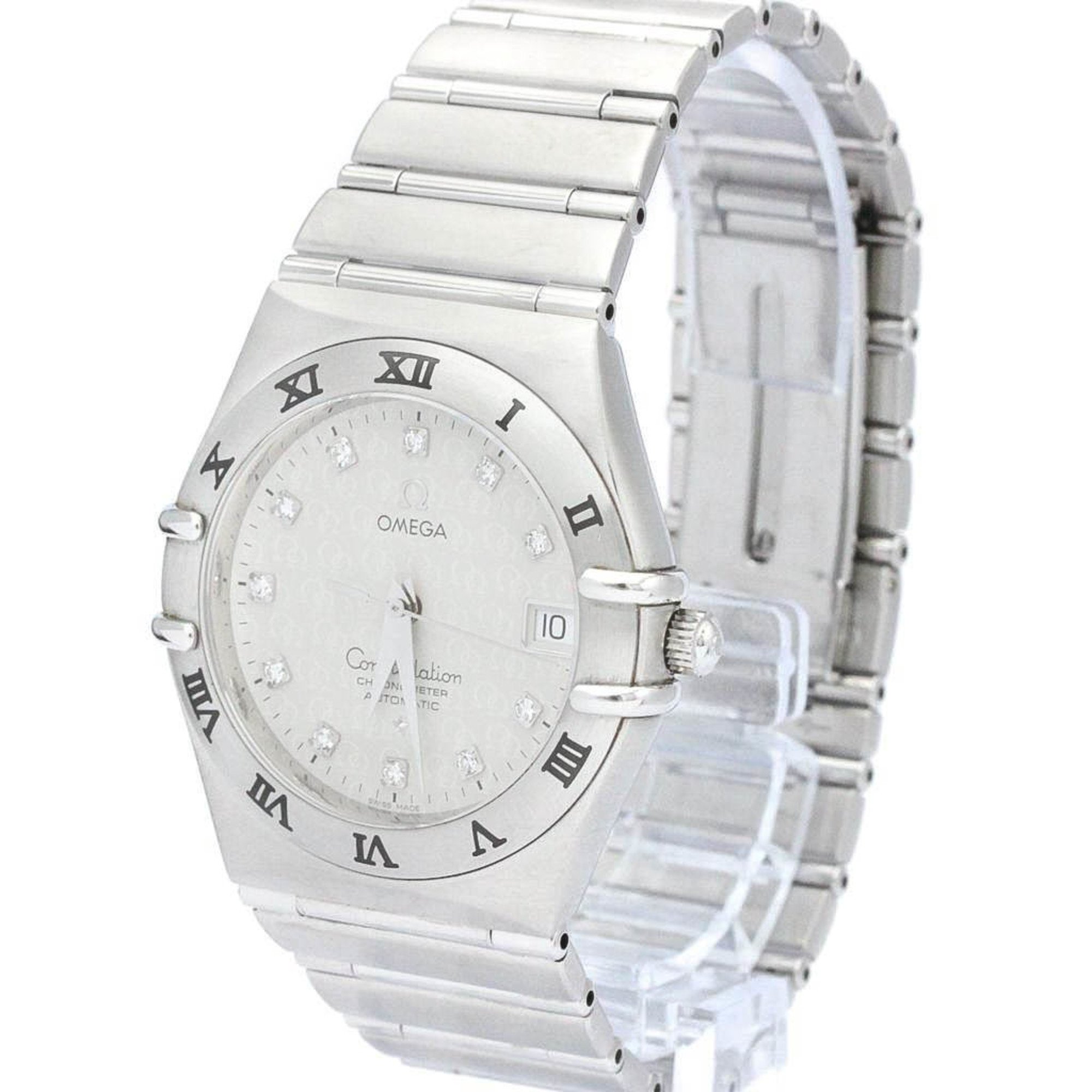 Polished OMEGA Constellation 50th Anniversary Diamond Watch 1504.35 BF560828