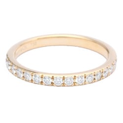 Tiffany Novo Half Eternity Ring Pink Gold (18K) Fashion Diamond Band Ring Pink Gold