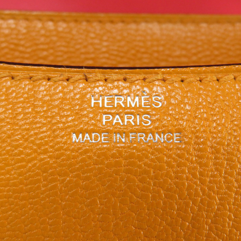 Hermes Constance 3 Chevre Moutard Shoulder Bag