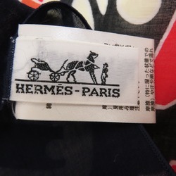 Hermes Stole Ceremony Horse Bridle Scarf Muffler Cotton Women's HERMES