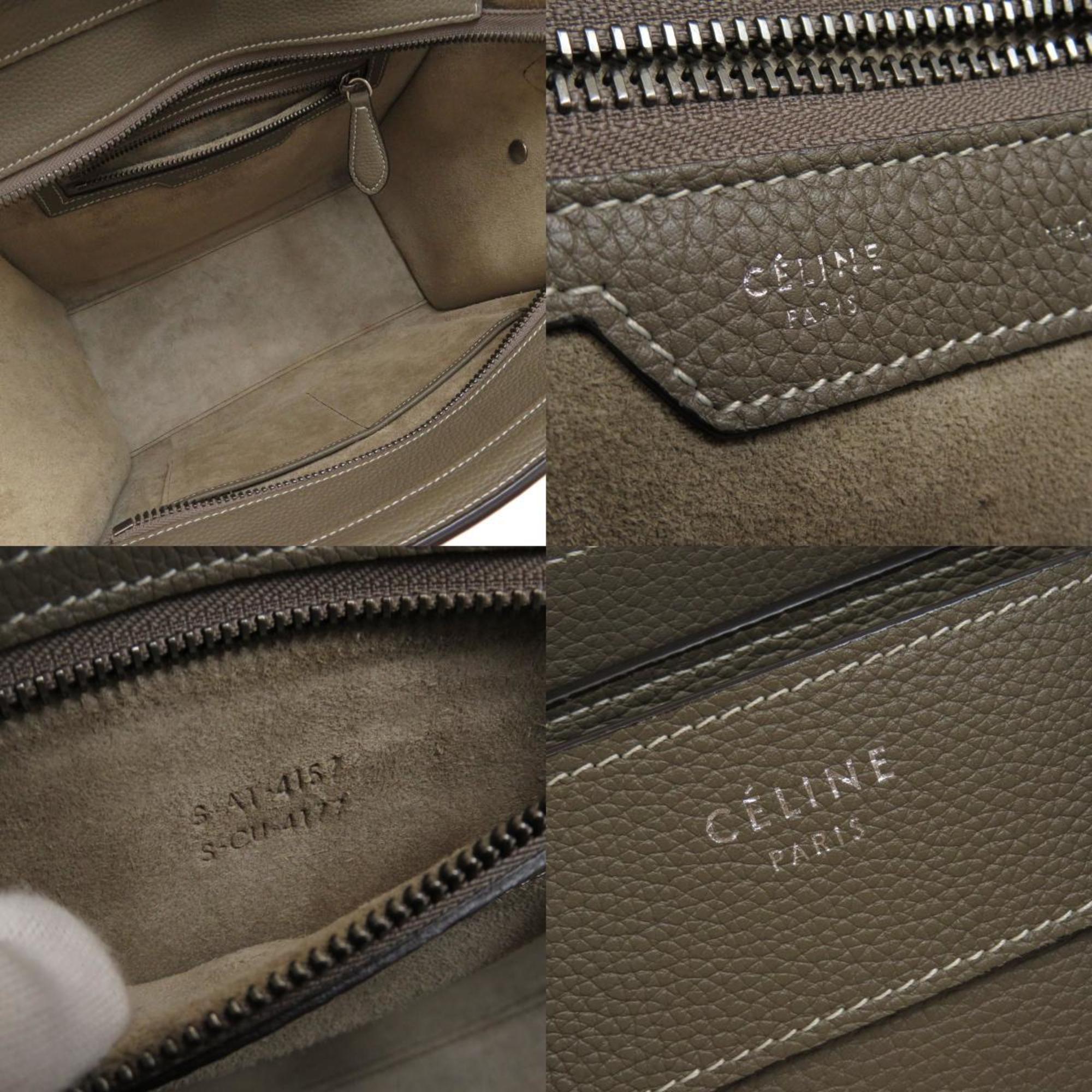 Celine Luggage Micro Handbag Calf Ladies CELINE
