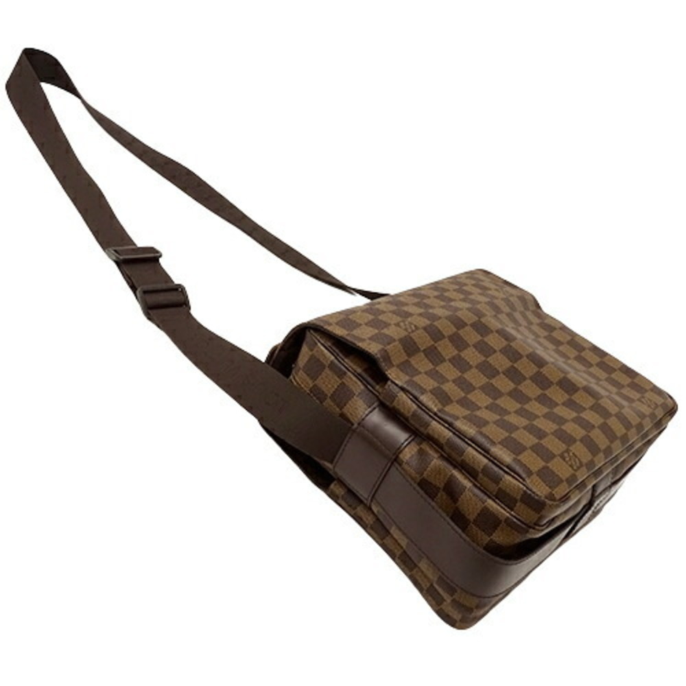 Louis Vuitton LV Naviglio Shoulder Bag Crossbody Bag N45255 Damier Brown