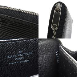 Louis Vuitton LOUIS VUITTON Coin Case Epi Electric Zippy Purse Patent Leather Black Silver Unisex e55796a