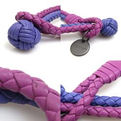 Bottega Veneta BOTTEGAVENETA Bracelet Intrecciato Leather Purple Unisex h29463a