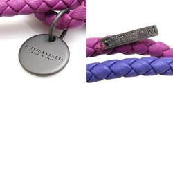Bottega Veneta BOTTEGAVENETA Bracelet Intrecciato Leather Purple Unisex h29463a