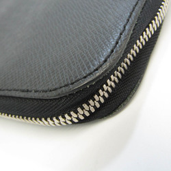 Louis Vuitton Etui 5 Cravat Tie Case M30302 Men's Cravat Taiga Leather Black