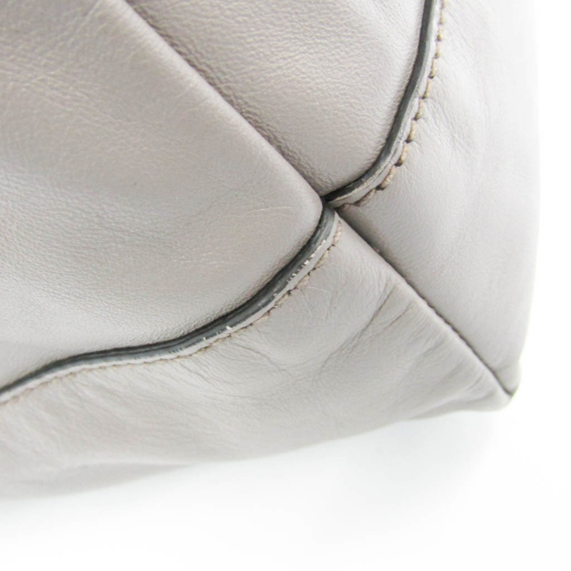 Miu Miu Women's Leather Tote Bag Grayish
