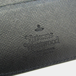 Vivienne Westwood DEBBIE ZIP CARD HOLDER 51050051 Leather Card Case Black