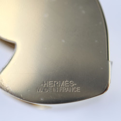 HERMES Hermes square ring 90 scarf metal gold black zebra